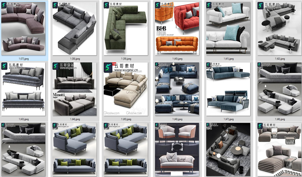 140 MODEL SOFA VOL 3 - D5